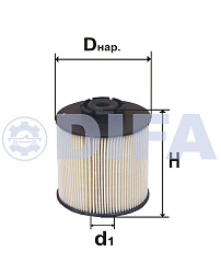 Топливный фильтр  DIFA DIFA6320E