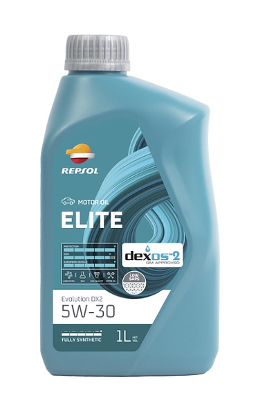 Масло моторное 5/30 Elite Evolution DX2 REPSOL 1л. синт. /кор.12шт./