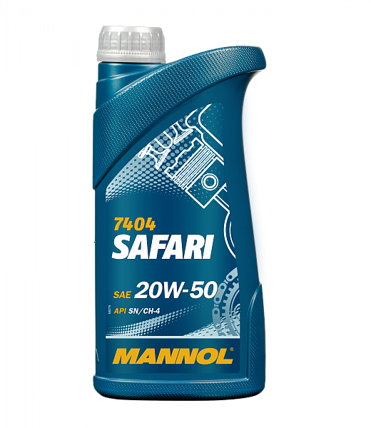 Моторное масло MANNOL Safari  20W-50  1 л. мин.