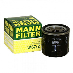 Масляный фильтр MANN W67/2
