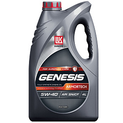 Моторное масло Лукойл GENESIS ARMORTECH SN/CF  5W-40  4 л. синт.
