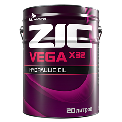 Гидравлическое масло ZIC Vega X 32  20 л. синт.