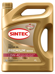 Масло моторное 0/40 Premium SINTEC  4л. синт. ACEA A3/B4, API SP/CF /кор.12шт/