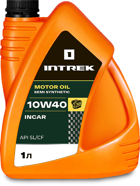 Моторное масло INTREK INCAR SL/CF  10W-40  1 л. п/синт.
