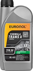 Трансмиссионное масло EURONOL TRANS X 75W-90 GL-4/5  1 л. синт.