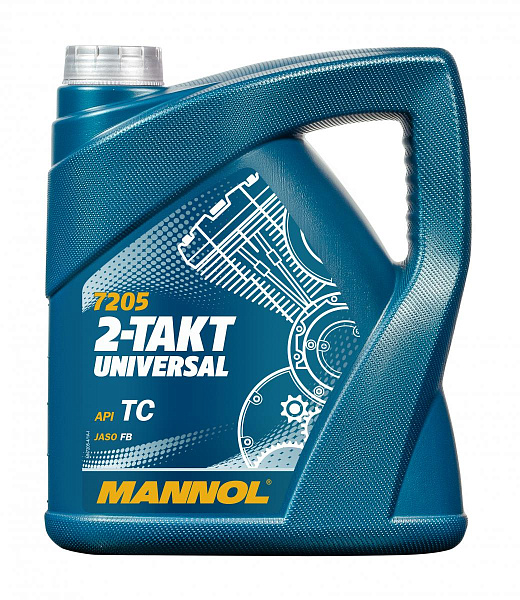 Моторное масло MANNOL 2-Takt Universal  4 л. мин.