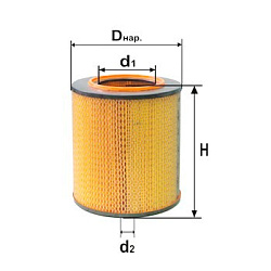 Воздушный фильтр DIFA DIFA4317M