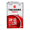 Масло моторное 5/30 TAKAYAMA ILSAC GF-6А  1л. синт. API SP /кор.12шт./ ж/б