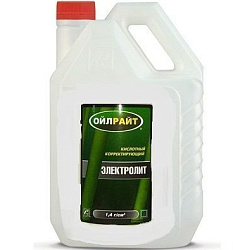 Электролит корректирующий OILRIGHT 1,34 г/см.куб.  4 л.